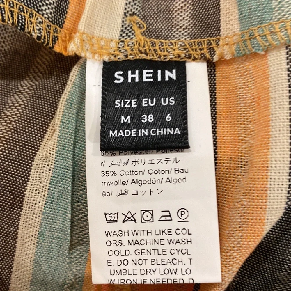 NWOT Shein striped size 6 shorts